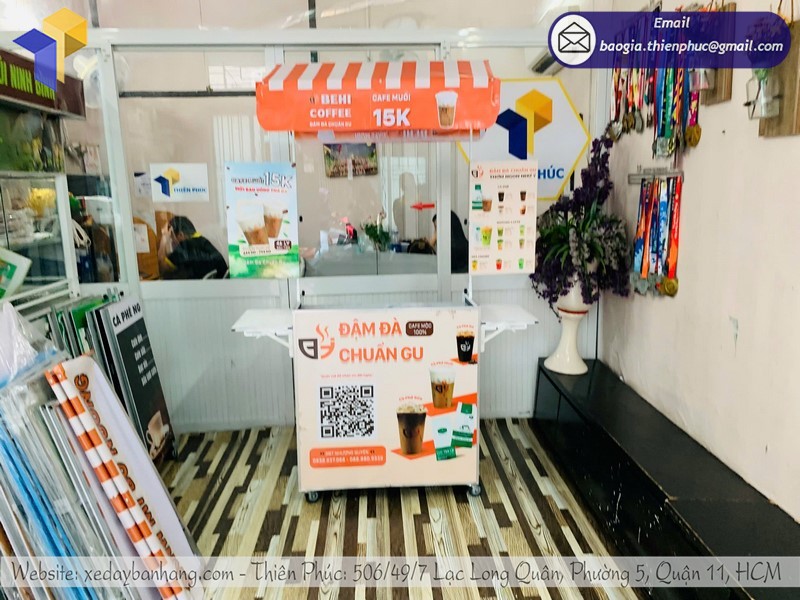 Các thuận lợi khi kinh doah xe bán café di động